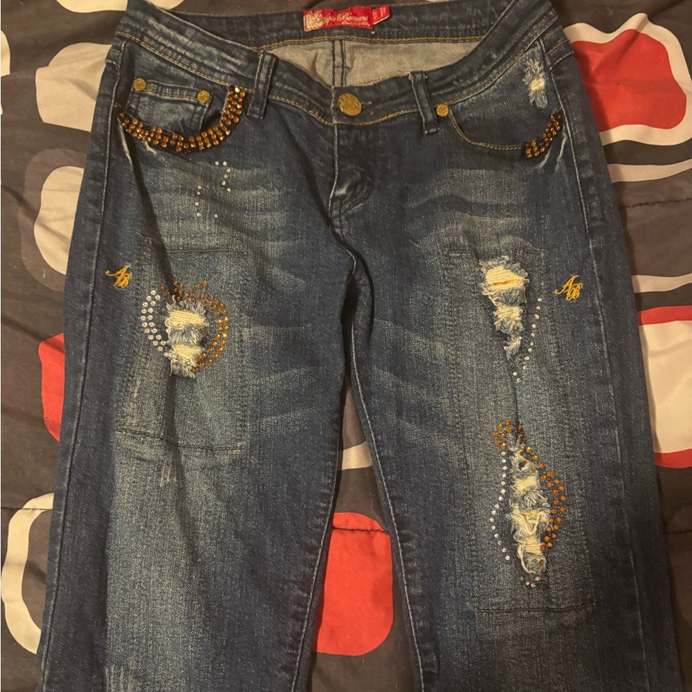Vintage Apple Bottoms Jeans Sz 7/8